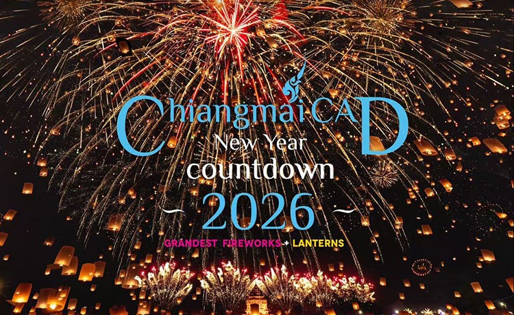 Official Tickets of Chiang Mai CAD New Year Countdown to 2026